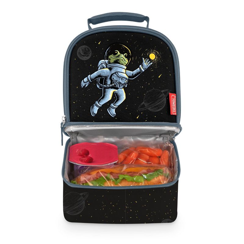 Thermos Dual Compartment Lunch Bag - Space Frog, 2 of 7