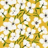 Skyline Furniture 18"x18" Outdoor Chair Cushion Anemone Field Goldenrod: Fade & Weather-Resistant, Zipper Closure - 4 of 4