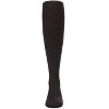 Memoi Girls' Elegant Ribbed Nylon Tights Black 2-4 - 2 of 3