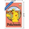 Trends International Pokémon - Pikachu Outdoor Adventure Framed Wall Poster Prints - 3 of 4