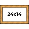 PosterPalooza | Embellished Gold Picture Frame - UV Acrylic, Backing Board, Hanging Hardware Included - 2 of 4