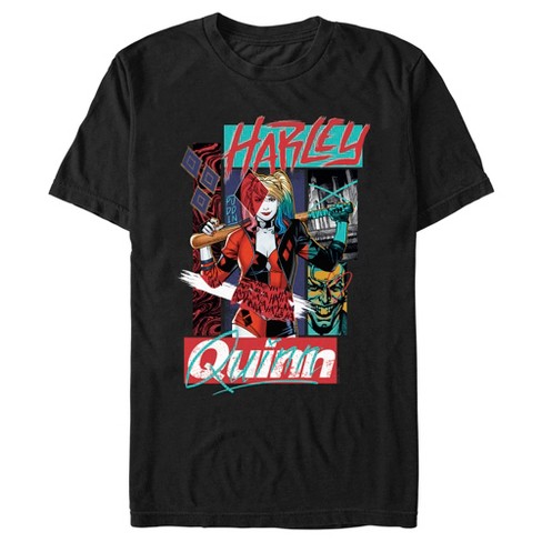 Men's Batman Abstract Harley Quinn T-Shirt - image 1 of 4