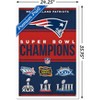 Trends International NFL New England Patriots - Champions 23 Framed Wall Poster Prints - 3 of 4