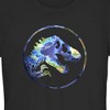 Juniors Womens Jurassic World Earth Day T. Rex Logo T-Shirt - 2 of 4