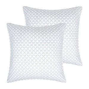 Maeve Neutral Euro Sham Set of 2 - Levtex Home - 1 of 3