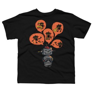Boy's Design By Humans When I grow up By radiomode T-Shirt - 1 of 2