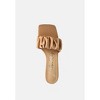Rebel Ruched Straps Spool Heel Women Sandals - 3 of 4