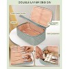Paaaawaters Small Makeup Bag, Travel Cosmetic Bag Make Up Pouch, Small Makeup Organizer Bag for Women - 4 of 4