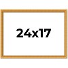 PosterPalooza | 24x17 Wood Antique Frame with UV Acrylic, 4 Finishes: Bronze, Gold, Silver, and Black - 2 of 4