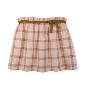 Hope & Henry Girls' Gathered Skirt with Ribbon, Toddler - 1 of 4