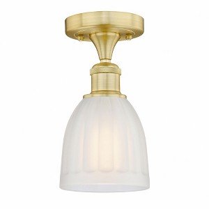 Brookfield - 1 Light Semi-Flush Mount In Industrial Style-9.75 Inches Tall and 5.75 Inches Wide - 1 of 1