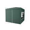 10'x10' Party Tent, Commercial Gazebo Tent With 4 Removable Walls, Windows, Zipper Door, Portable Canopy Tent - 2 of 4