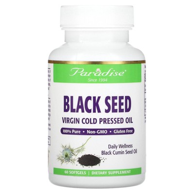 Paradise Herbs Black Seed, 500 mg, 60 Softgels