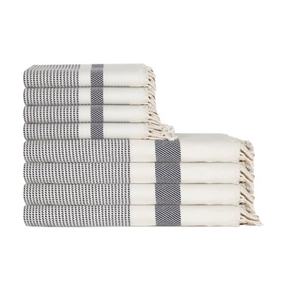 Olive & Linen Pixel Turkish Towel Bundle