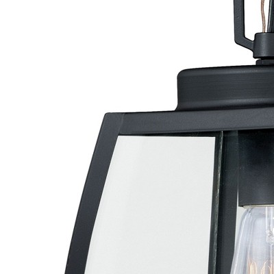 Granville Mini 8" Bronze Outdoor Lantern Pendant with Clear Glass