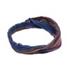Unique Bargains Women's Stripes Wide Headband 1 Pc - 3 of 4