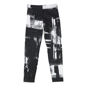 Reebok Girls Urban Grid Athletic Leggings - 1 of 2