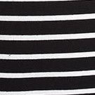 black and white stripes