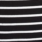 black and white stripes