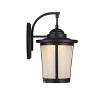 Chloe Lighting CH22L67BK13-OD1 Abbington Transitional Led Textured Black Outdoor Wall Sconce 13" Tall - 3 of 4