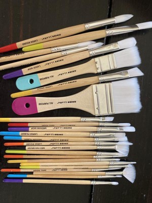 Hand Made Modern /target Paint Brush Markers 8ct - Multi Color Adults &  Kids for sale online