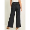 June + Vie by Roaman's Women's Plus Size Curvie Fit Wide-Leg Jeans - 3 of 4