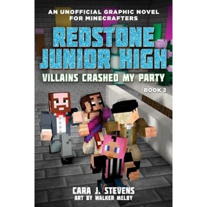 Villains Crashed My Party - (Redstone Junior High) by  Cara J Stevens (Paperback) - 1 of 1