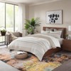 Washable Modern Area Rugs 5x7 Non-Shedding Contemporary Floor Mat with Non-Slip Backing,Colorful Throw Rug for Bedroom,Living Room - 2 of 4