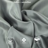 2 Pack Zippered Satin Toddler Pillowcases, Luxury Travel Pillow Covers - NTBAY - image 3 of 4