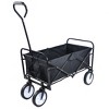 CAVINAS Heavy Duty Folding All-Terrain Wagon, Shopping Cart with Wheels, Utility Cart for Camping Shopping - 2 of 4