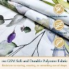 LunaLulinlk Green Shower Curtain with Hooks – Heavy-Duty Mold/Mildew-Resistant - 2 of 4