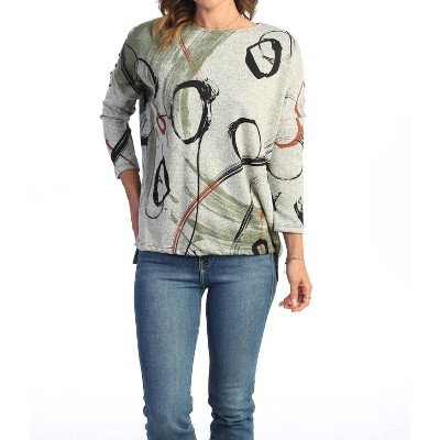 Women's Pearls French Brushed Knit Top - Jess & Jane