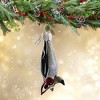 Morawski 2.25 In Black And Silver Mini Bat Ornament Halloween Gem Size Tree Ornaments - 2 of 4