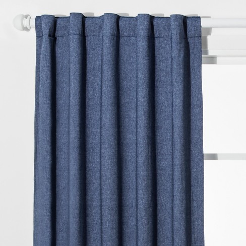 sky blue blackout curtains at walmart