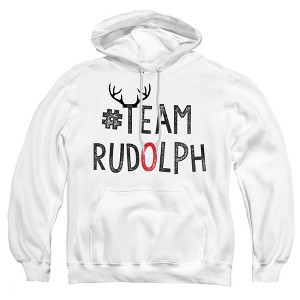Men's Generic: Christmas Christmas Team Rudolph Pull-Over Hoodie - 1 of 4