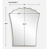 Uttermost Monarch Scalloped Arched Vanity Mirror - 3 of 4