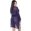 LA LEELA Women's Summer Vacation Beachwear Short Mini Beach Dress Bathing Suits Swimwear Swimsuit Cover Ups - 2 of 4