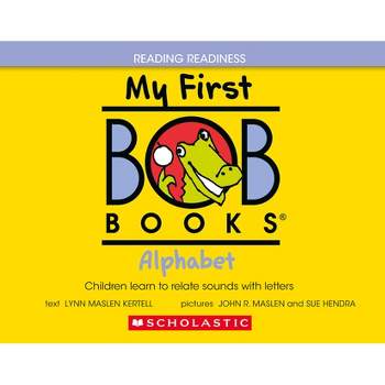 My First Bob Books - Alphabet Hardcover Bind-Up Phonics, Letter Sounds, Ages 3 and Up, Pre-K (Reading Readiness) - by  Lynn Maslen Kertell