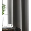 Ruthy's Textile Thermal Room Darkening Blackout Window Curtain Grommet Panel Pair - 2 of 4