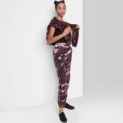 Women's High-Rise Vintage Jogger Sweatpants - Wild Fable™ Burgundy Tie-Dye  XXL – Target Inventory Checker – BrickSeek