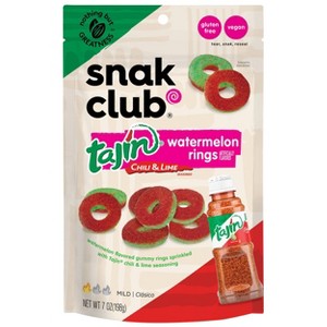 Snack Club Tajin Watermelon Rings Candy - 7oz - 1 of 4