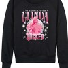Women's - Wicked - Glinda You're Gonna Be Popular Lightweight French Terry Wide Neck Long Sleeve Shirt - 2 of 4