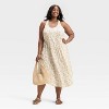 Women's Drop Waist Midi A-Line Dress - Universal Thread™ - 3 of 3