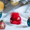 Whisen D3" Christmas Ball Ornaments, Glass Decorative Hanging Ball Christmas Tree Ornaments, Set of 12 - 4 of 4
