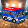 Bleacher Creatures Philadelphia 76ers Team Bus 8" Kuricha Plush - 4 of 4