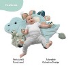The Peanutshell Tummy Time Mat and Baby Lovey Security Blanket - Dinosaur - 3 of 4