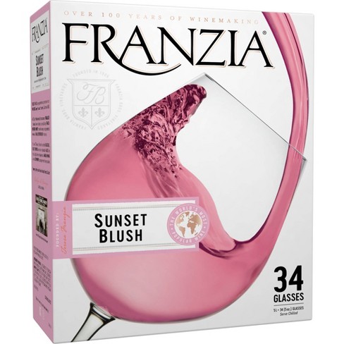 Franzia Sunset Blush Rose Wine 5l Box Target