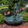 Sunnydaze 30"H Electric Fiberglass Fairy Shell Outdoor Water Fountain - 4 of 4