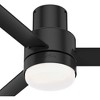 Hunter 44" Gilmour Matte Black Lighted Ceiling Fan with Integrated LED - Modern Design for Indoor/Outdoor Use - 4 of 4