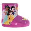Disney Princess Slippers Booties Belle, Snow White, Jasmine, Cinderella, Ariel Warm Fluffy House Slippers for Girls (Toddlers) - 2 of 4